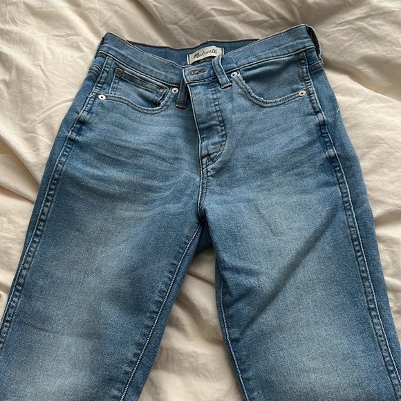 Nwot Madewell 10” high rise skinny crop size 25 - Picture 4 of 4